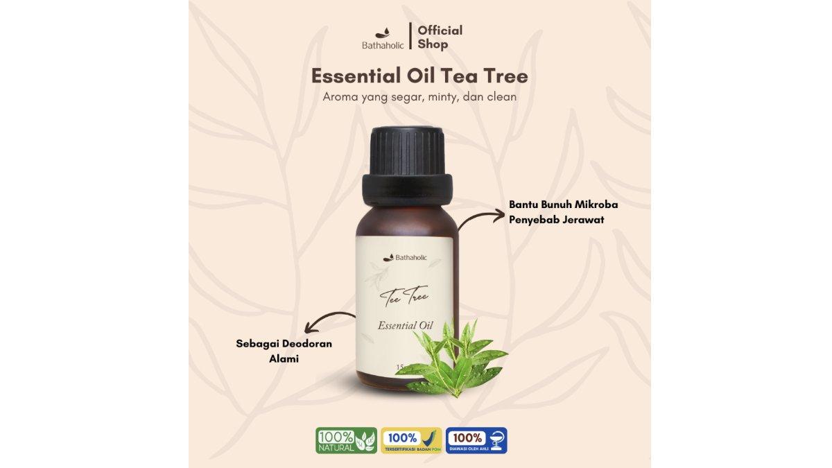 Bathaholic - Tea Tree Pure Essential Oil 