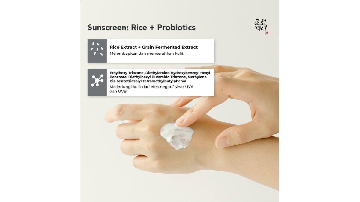 Beauty of Joseon Sunscreen: Rice + Probiotics