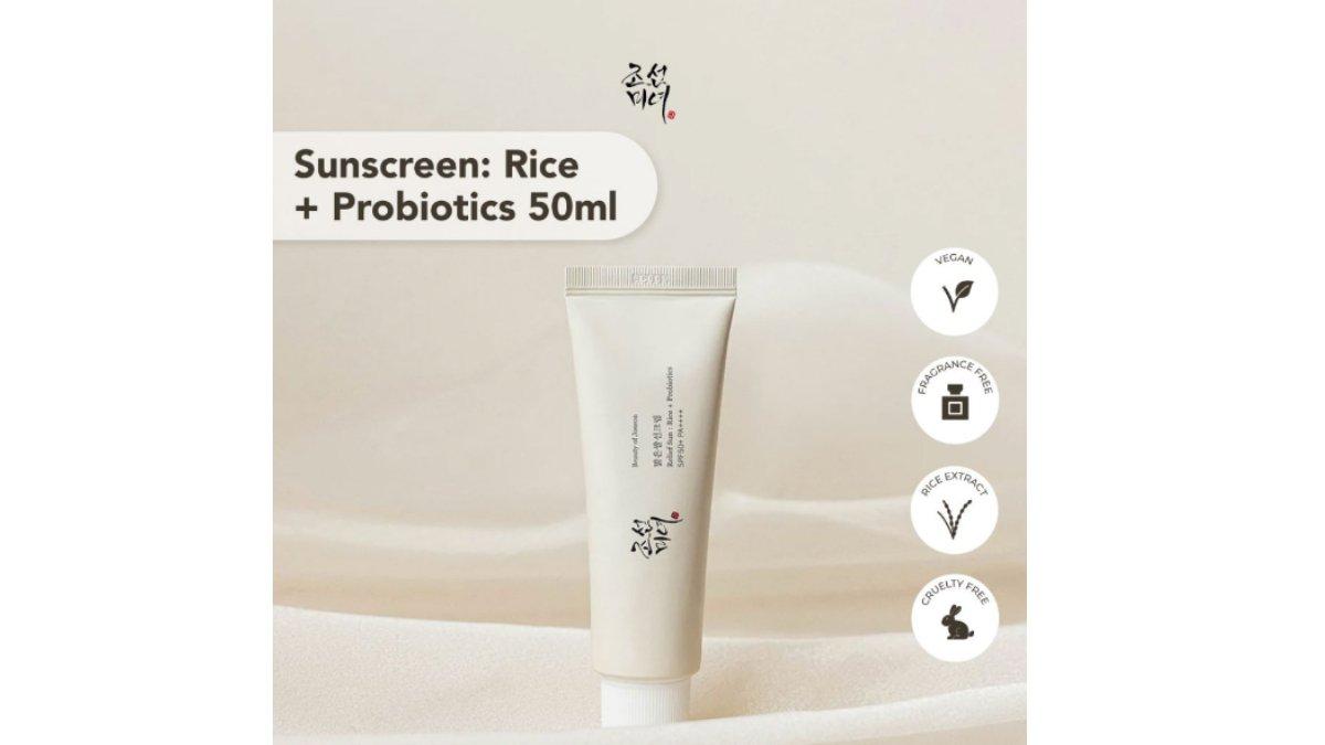 Beauty of Joseon Sunscreen: Rice + Probiotics