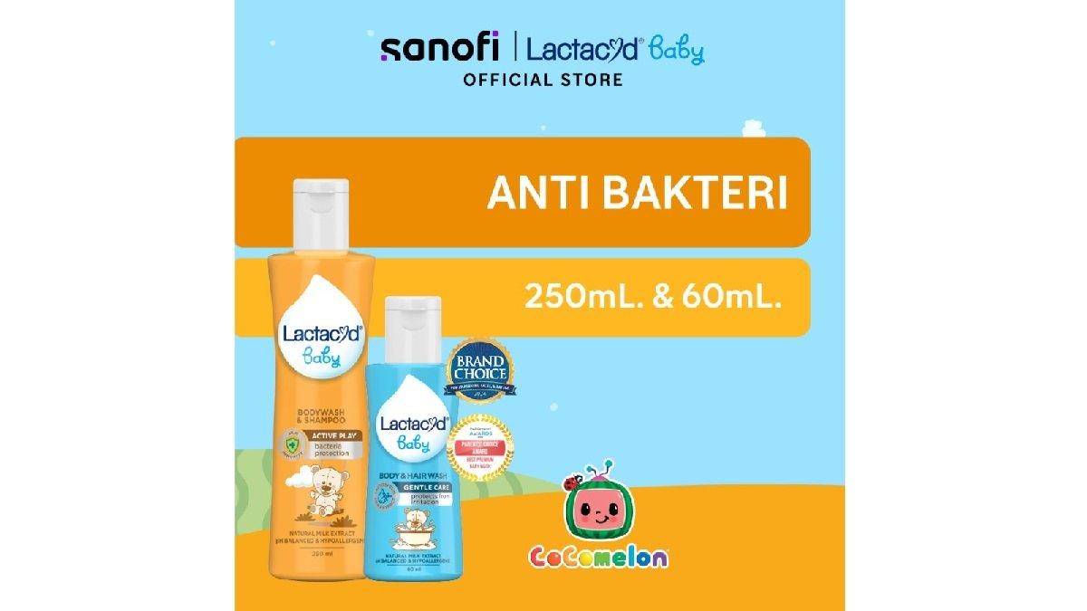 Lactacyd Baby Gentle Care 2in1 Body Wash and Hair Shampoo 250ml 