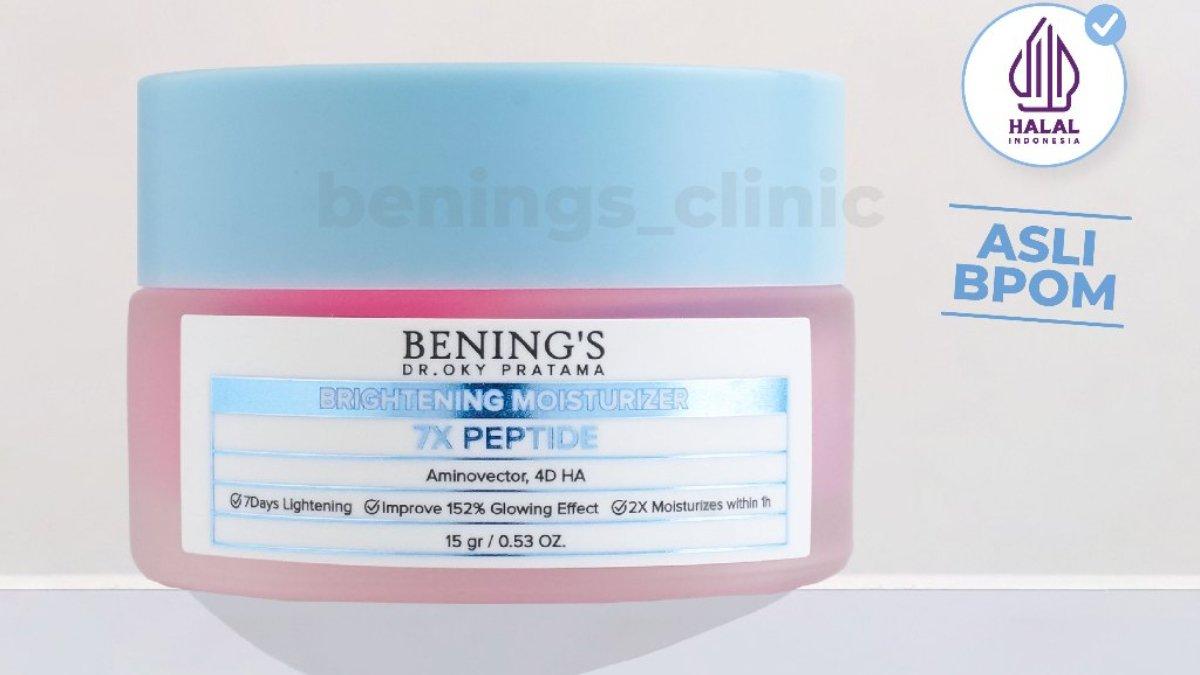 Bening's Brightening Moisturizer Gel Pink by dr. Oky Pratama