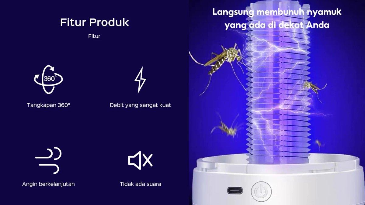 Berbagai fitur HAN RIVER Mosquito Killer.