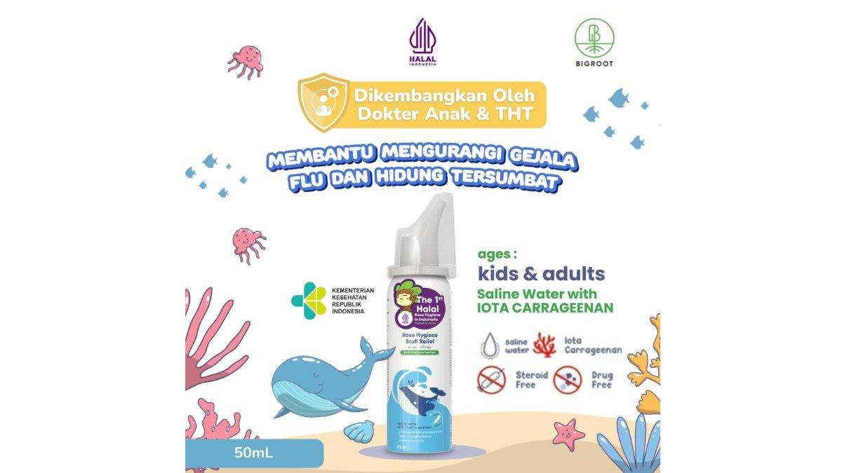 Bigroot The First Halal Nose Hygiene Ultra Gentle Baby 0 bulan - 3th 50ml