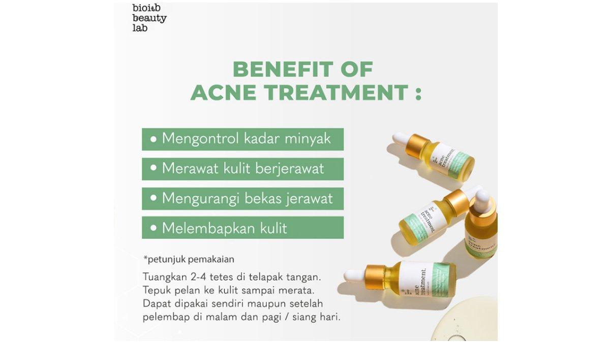 Bio Beauty Lab Face Oil Acne Treatment Healing