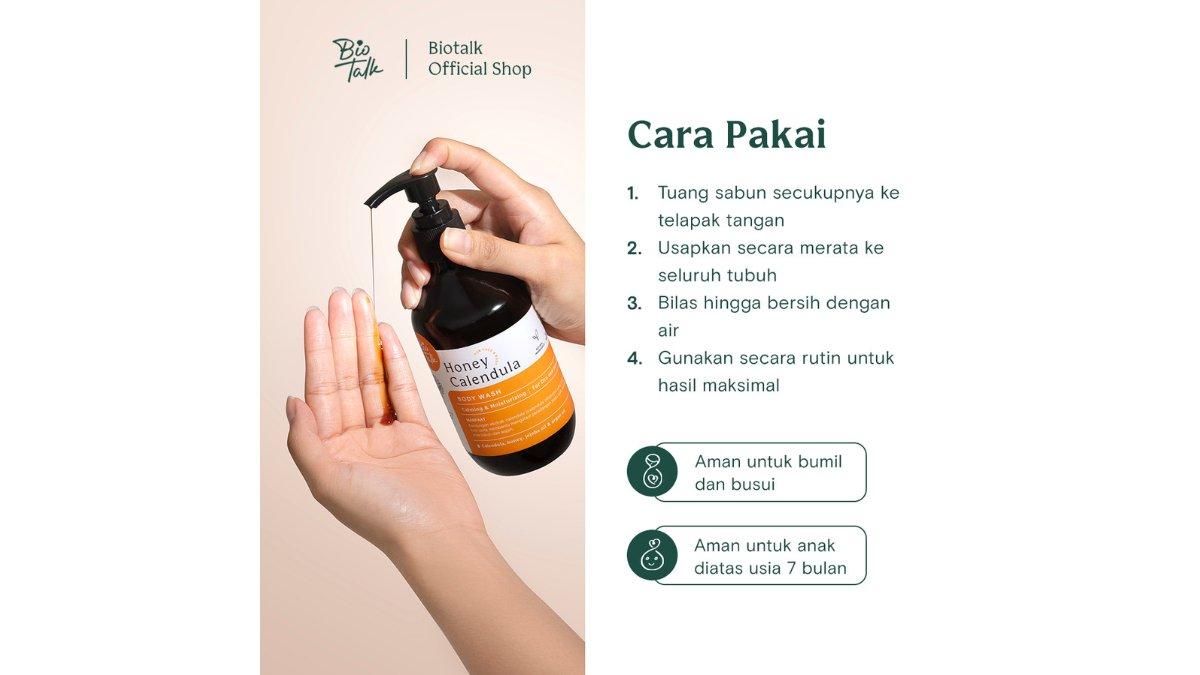 Biotalk Honey Calendula Body Wash