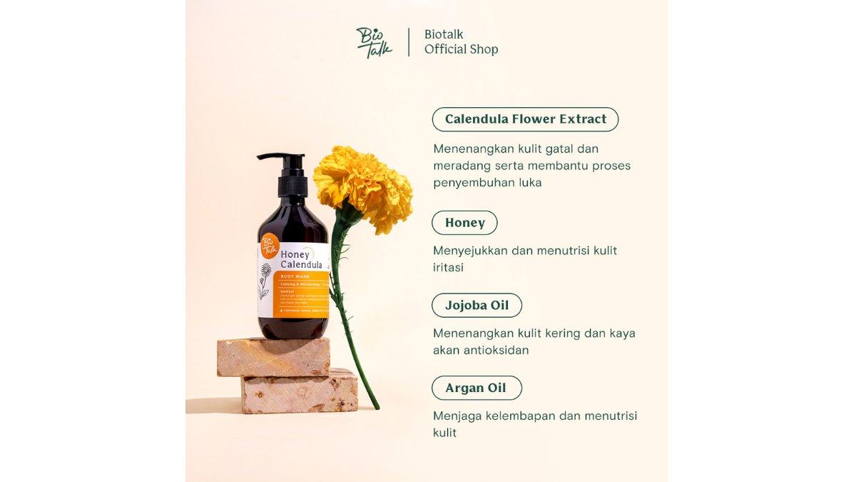 Biotalk Honey Calendula Body Wash