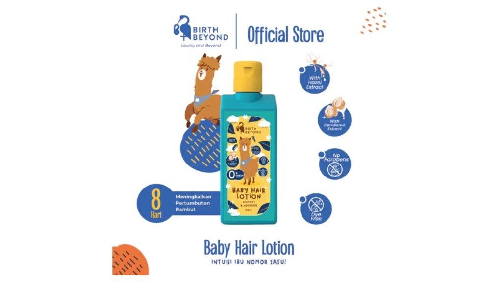 Birth Beyond Baby Hair Lotion 100ml - Perawatan Rambut Anak