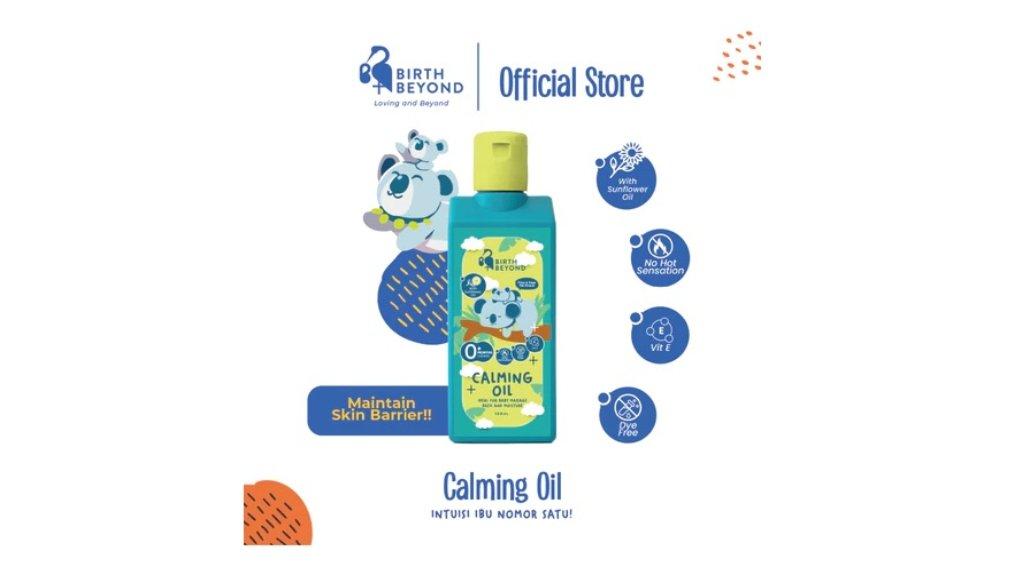Birth Beyond Calming Oil 100ml - Oil Pijat Bayi