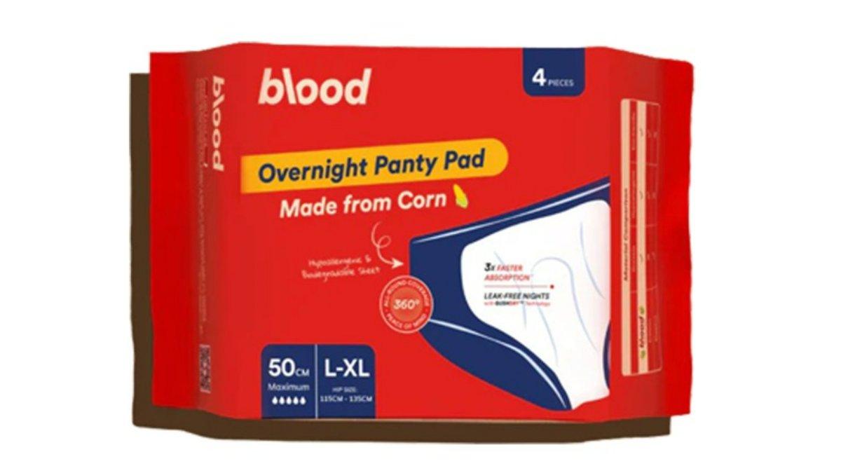 Blood Overnight Panty Pad