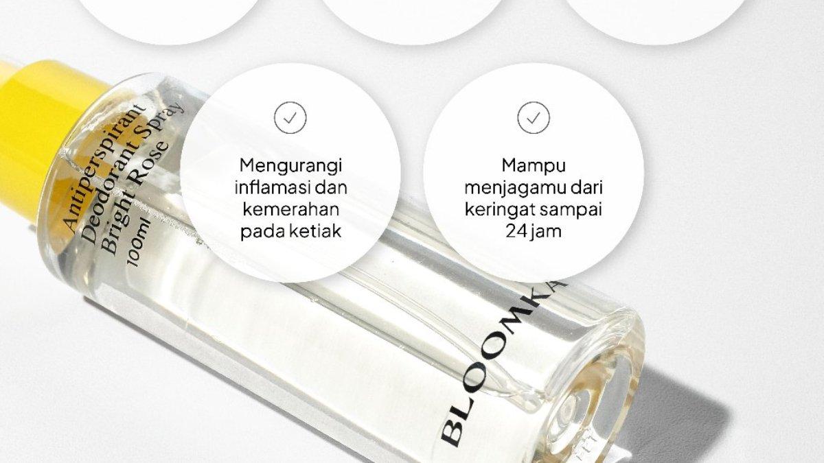 Bloomka Anti-Perspirant Deodorant Spray Bright Rose