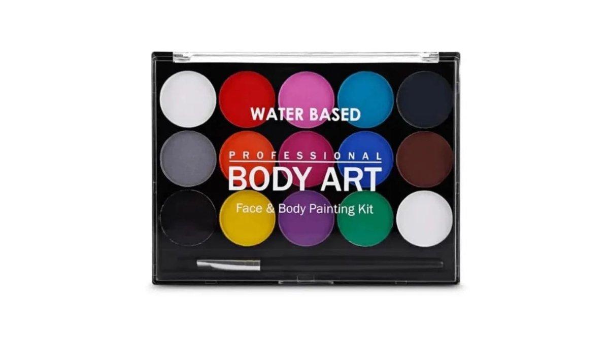 Body Art Face & Body Painting Kit Water Based