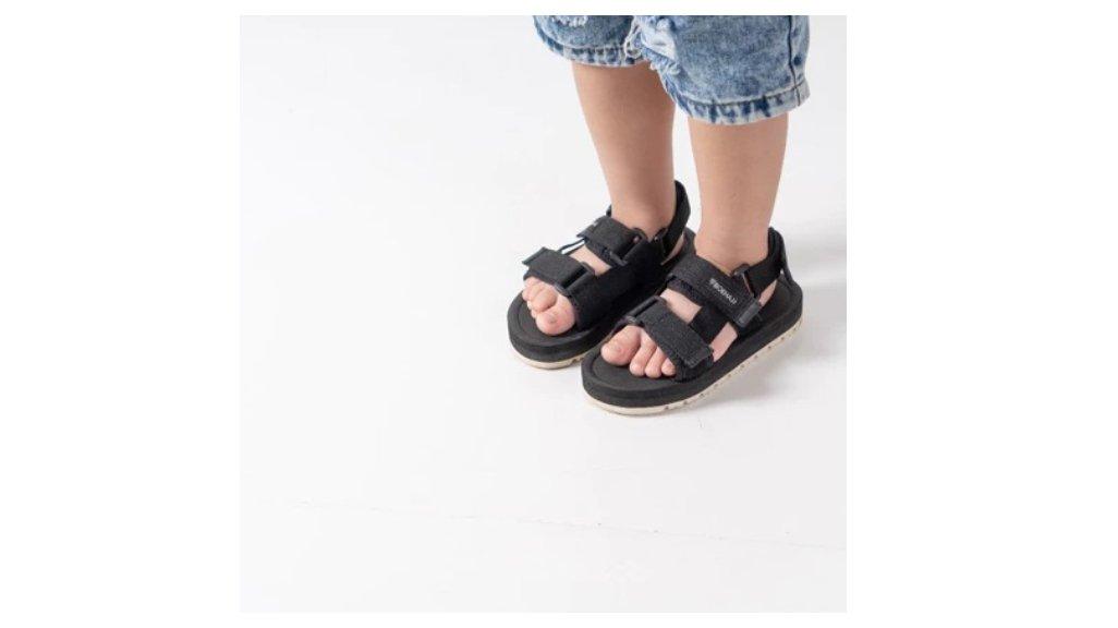 Boehajj - Genji - Black | Sandal Gunung Travelling Anak