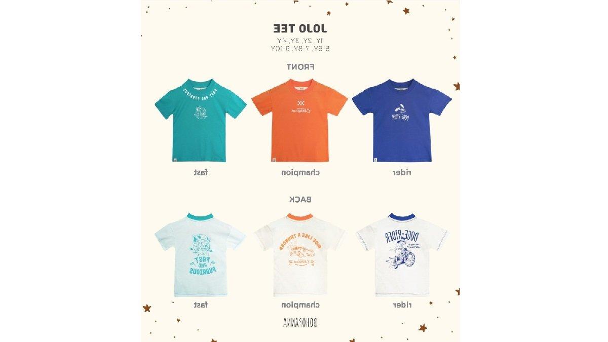 Bohopanna Jojo Tee - Baju Atasan Anak Laki-Laki  
