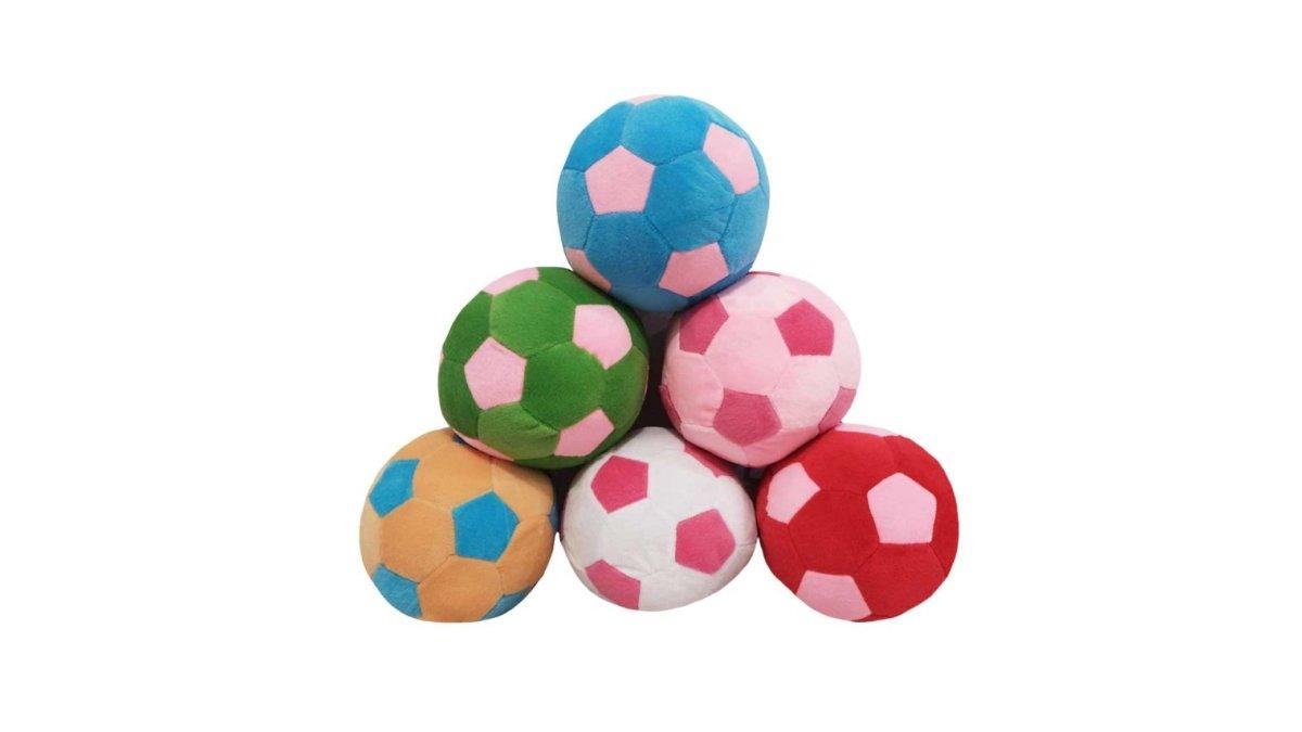 Boneka Bola Sepakbola Kerincing Bunyi Lembut Ball Plush