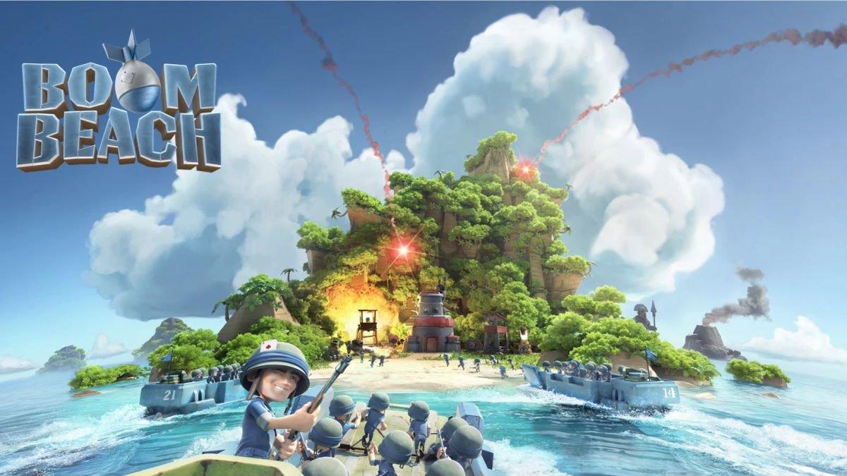 Ilustrasi game Boom Beach