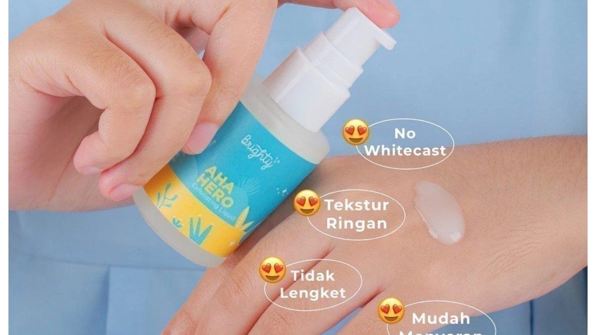 Brighty Aha Hero Exfoliating Liquid Back Acne / Chicken Skin