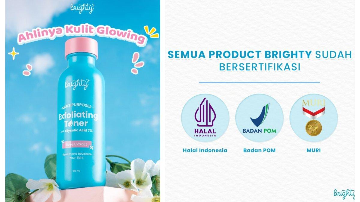  Brighty Multipurpose Exfoliating Toner 