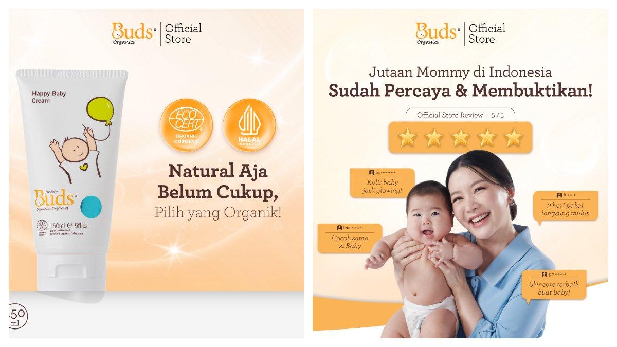Buds Organics Happy Baby Cream