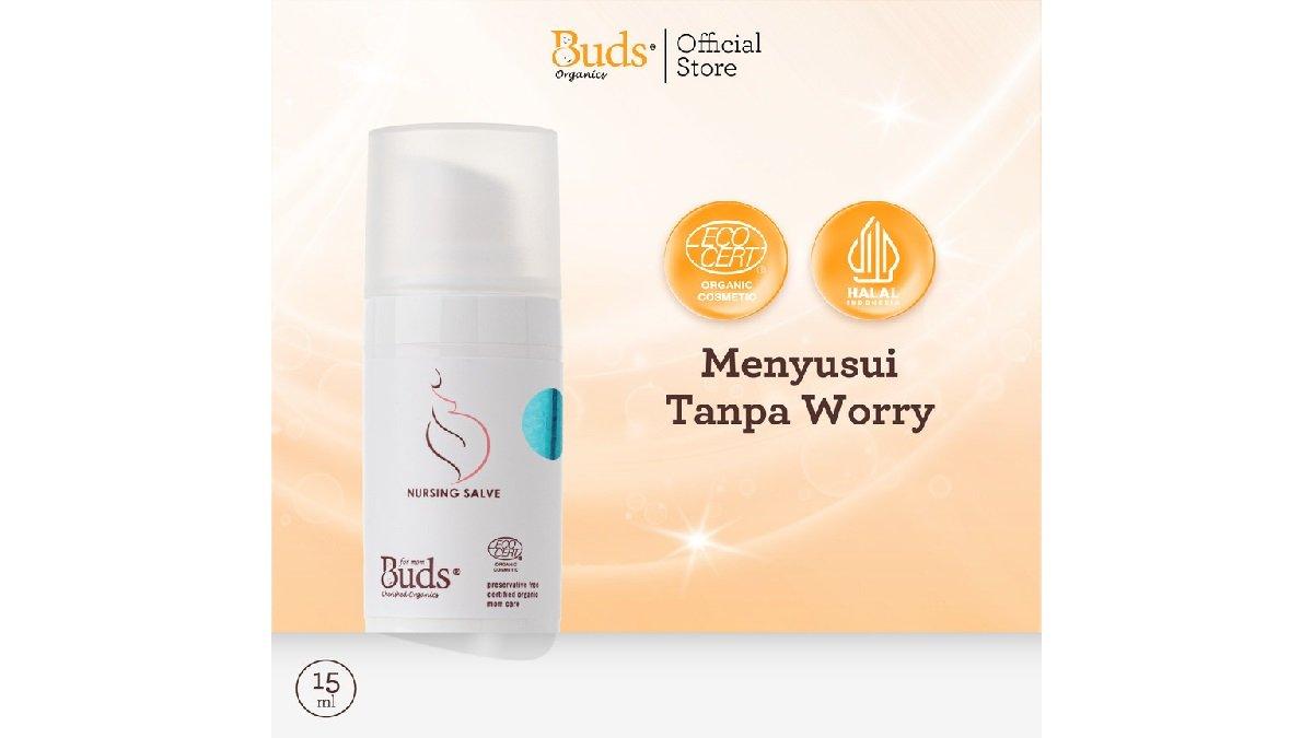 Buds Organics Nursing Salve - Nipple Cream atau Lotion Ibu Menyusui