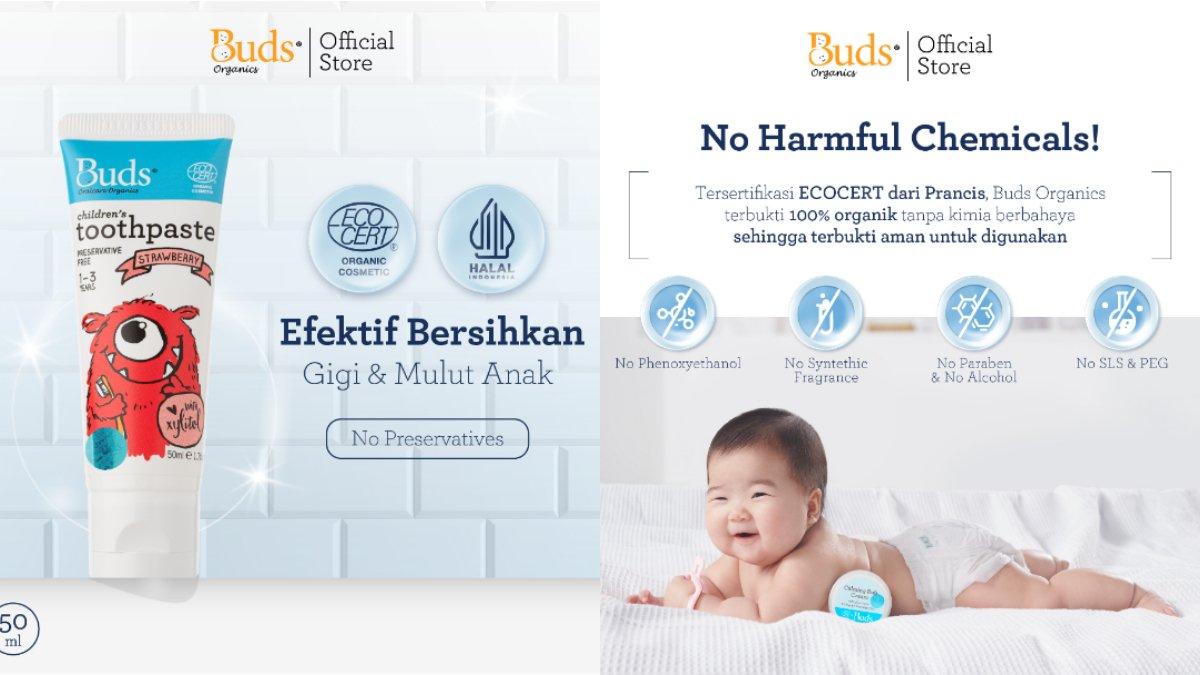 Buds Organics Toothpaste With Xylitol