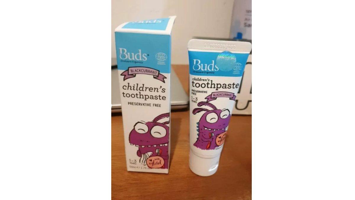 Buds Organics Toothpaste With Xylitol