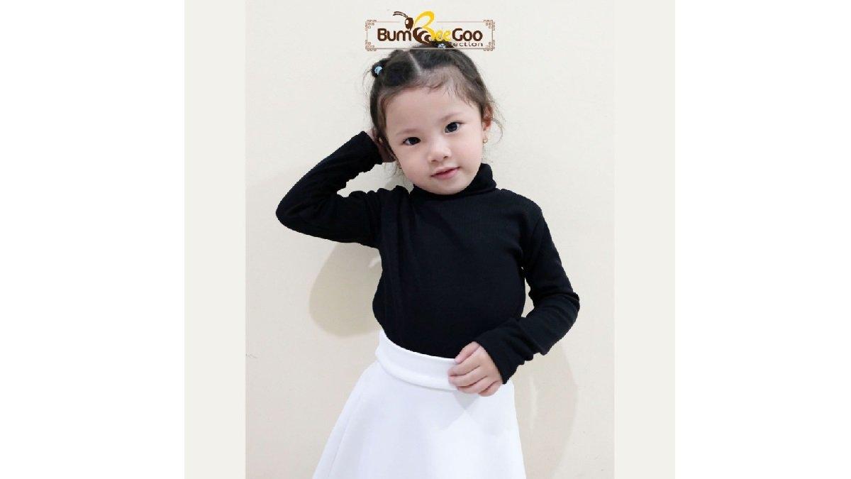 BumBeeGoo - Cassie Top Sweater Anak Turtle Neck Korean Fashion