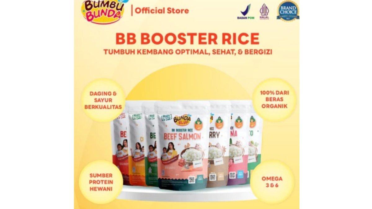 Bumbu Bunda Elia BB Booster Rice Beras BB Booster Nasi Instan (BB Booster) BB Rice 200 gram