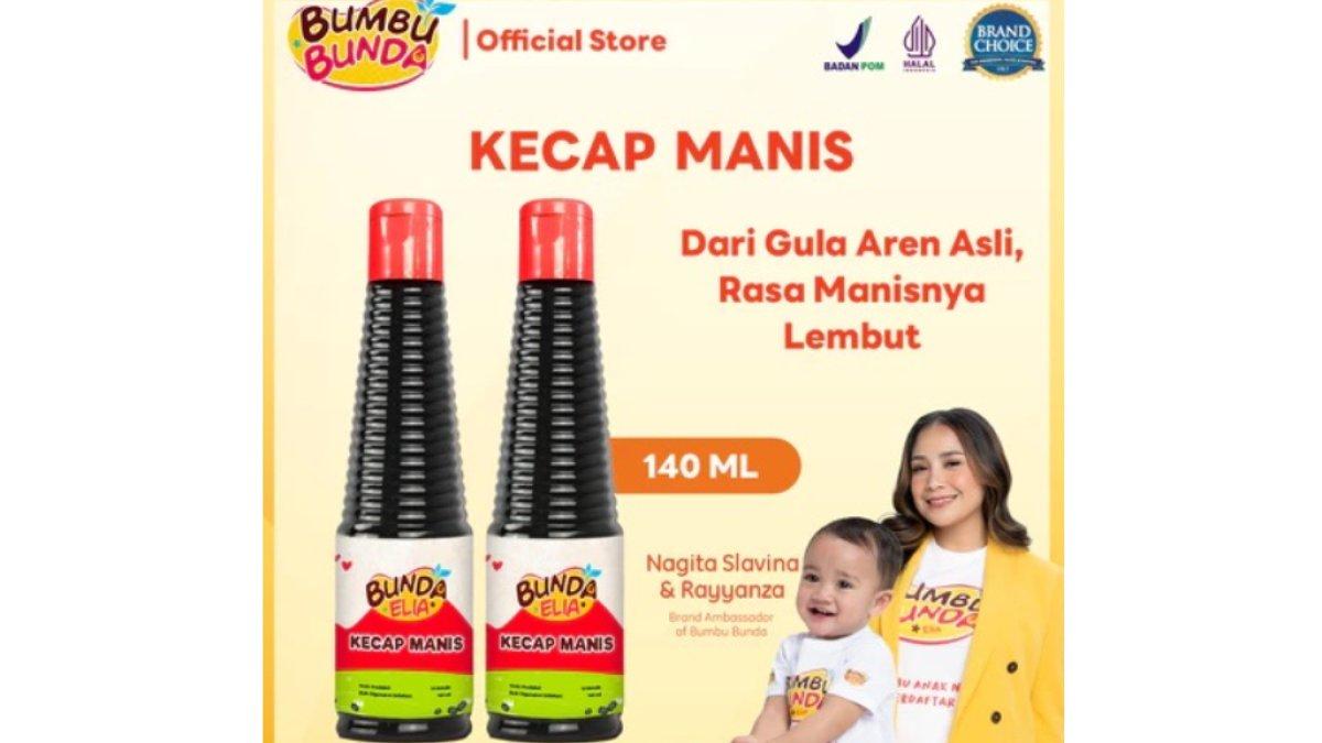 Bumbu Bunda Elia Kecap Manis Non MSG / Kecap MPASI