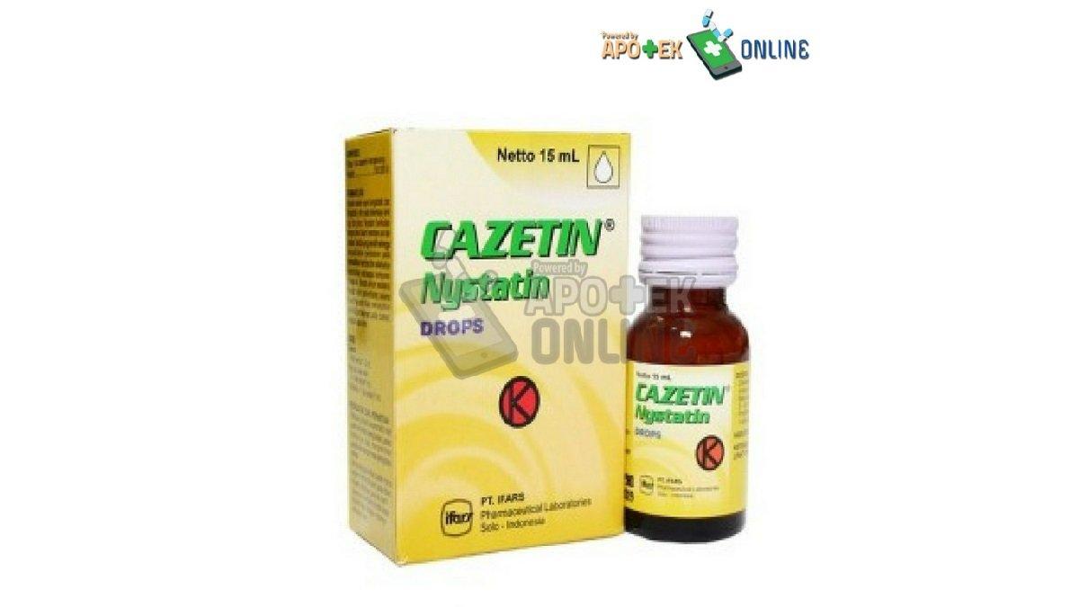 Rekomendasi Obat Sariawan Anak - CAZETIN DROPS 15ML/ NYSTATIN