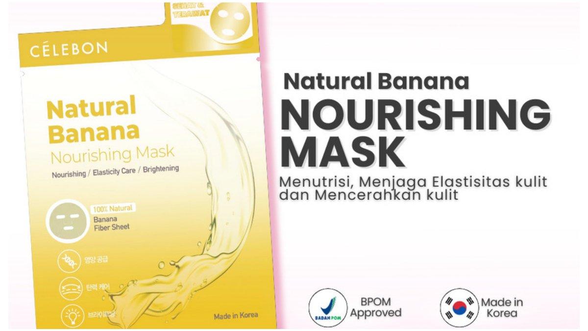 CELEBON Natural Banana Nourishing Mask