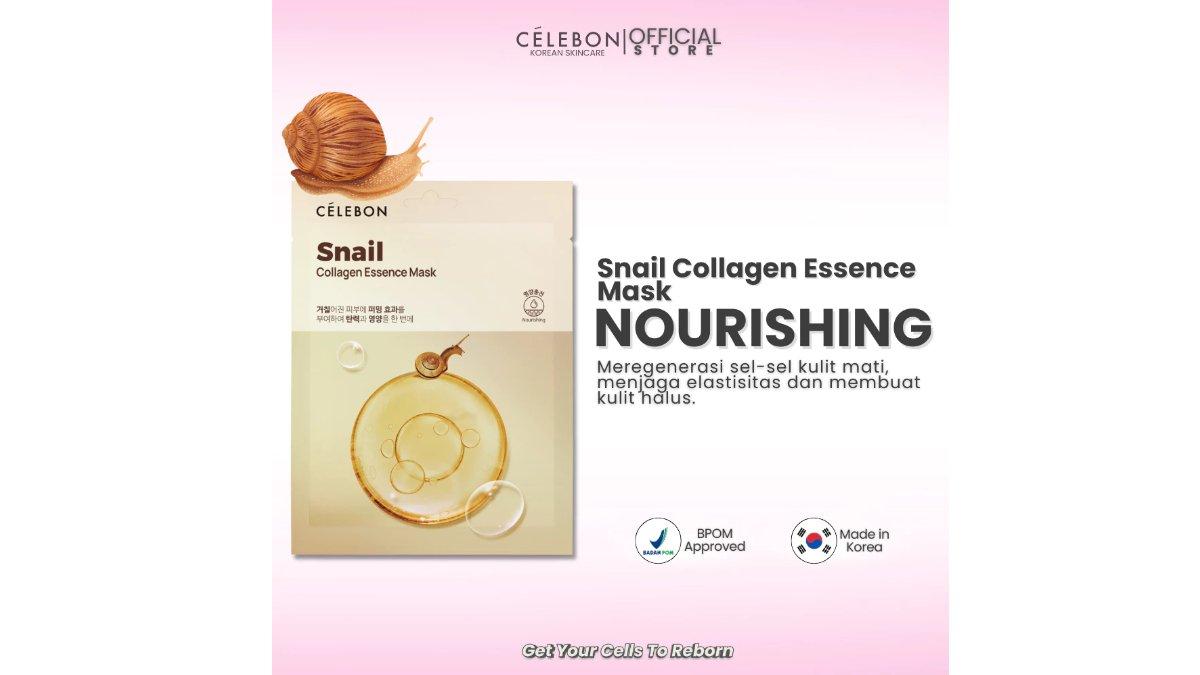 CELEBON - Snail Collagen Essence Mask