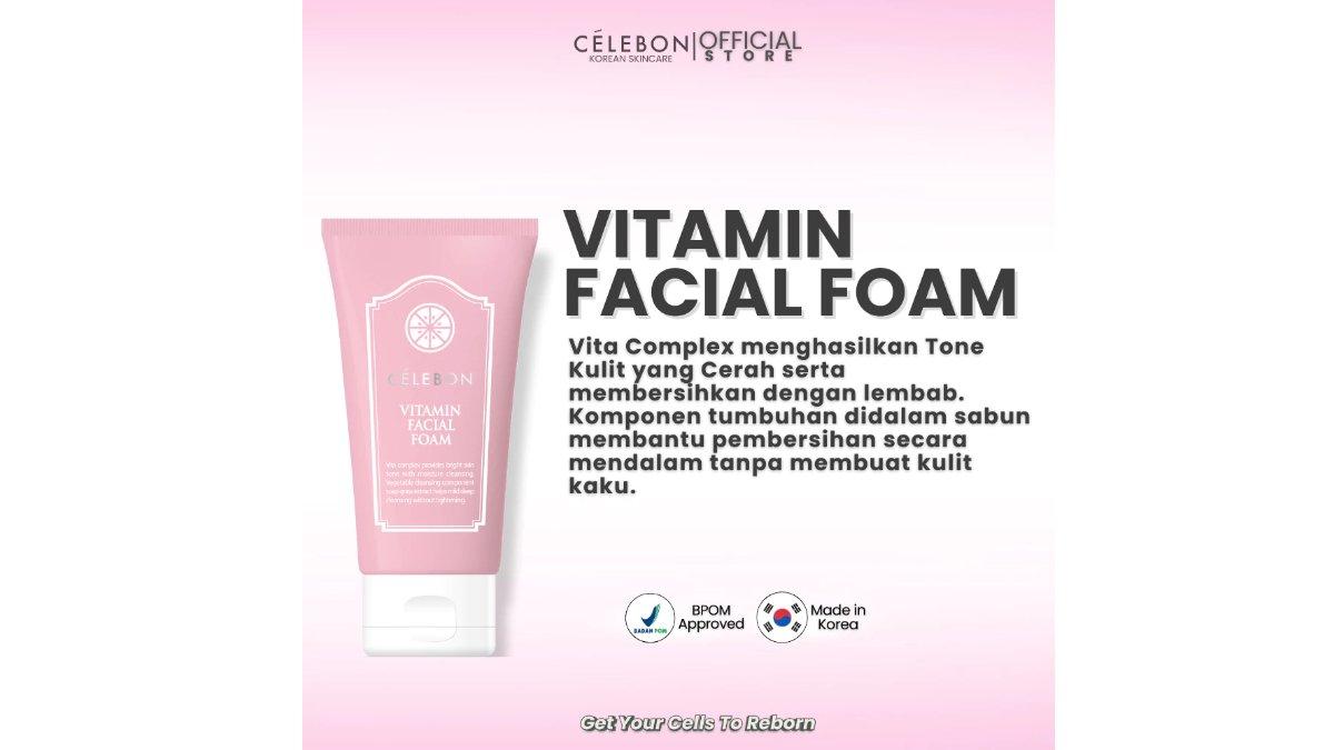 CELEBON Vitamin Facial Foam