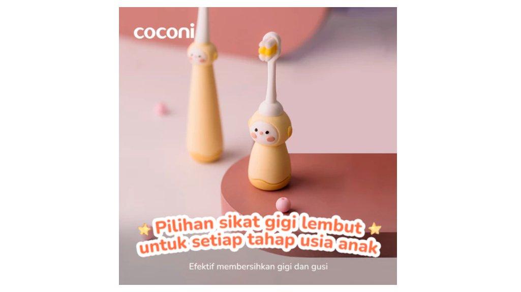 COCONI Super Soft Toothbrush | Sikat Gigi Bayi Anak Balita Super Lembut