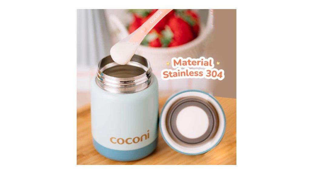 COCONI Thermal Food Jar Thermos | Termos Makan Sup MPASI Anak Bayi 300ml
