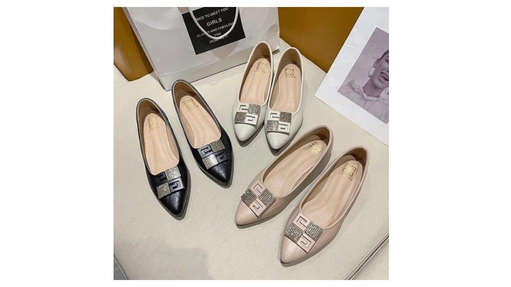 COLINE CLN-1359 Sepatu Heels Wanita Hak Chuncky 2.5cm #C1149
