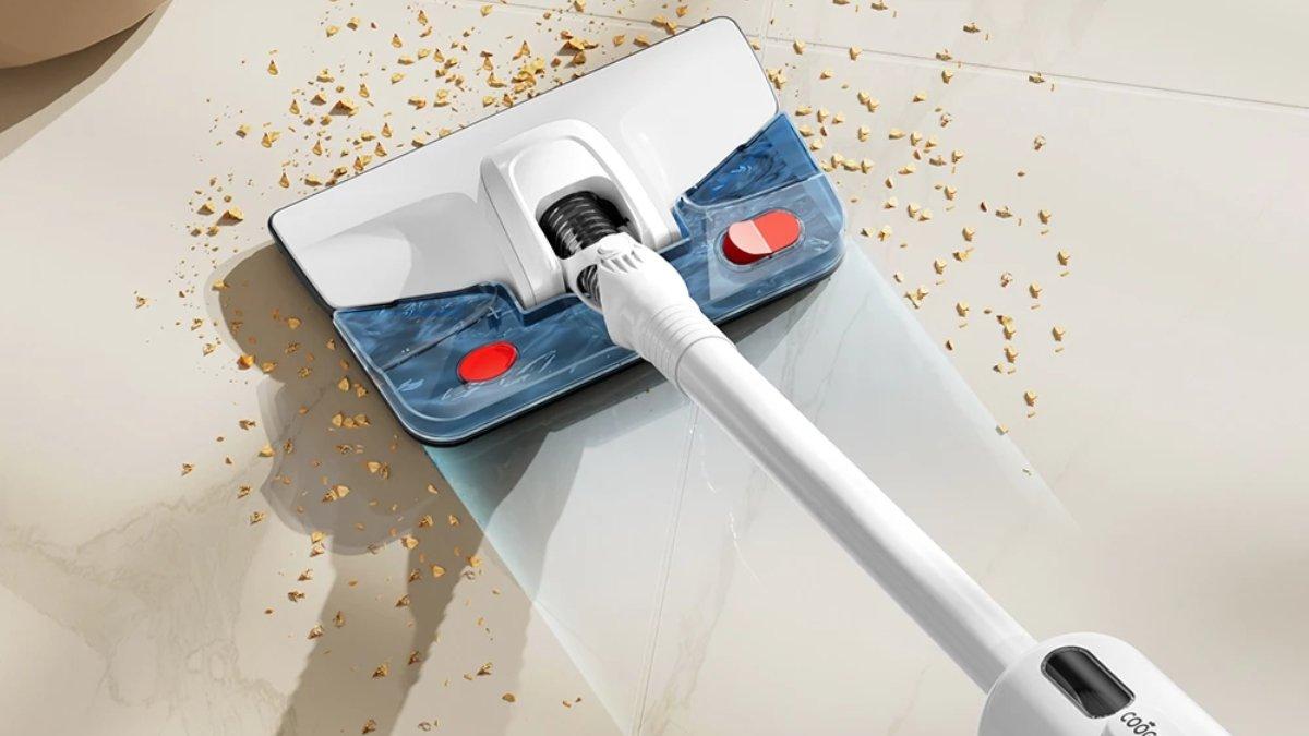 COOGER Vacuum Cleaner With Floor Washer Wet And Dry