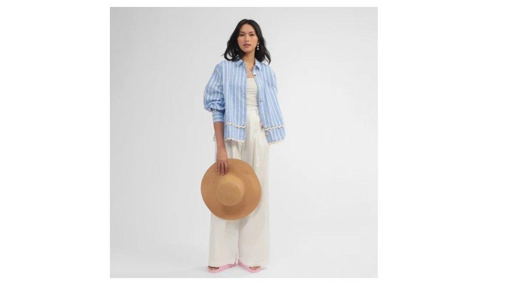 COTTONINK - Atasan Kemeja Wanita Tavana #SummerCollection2025