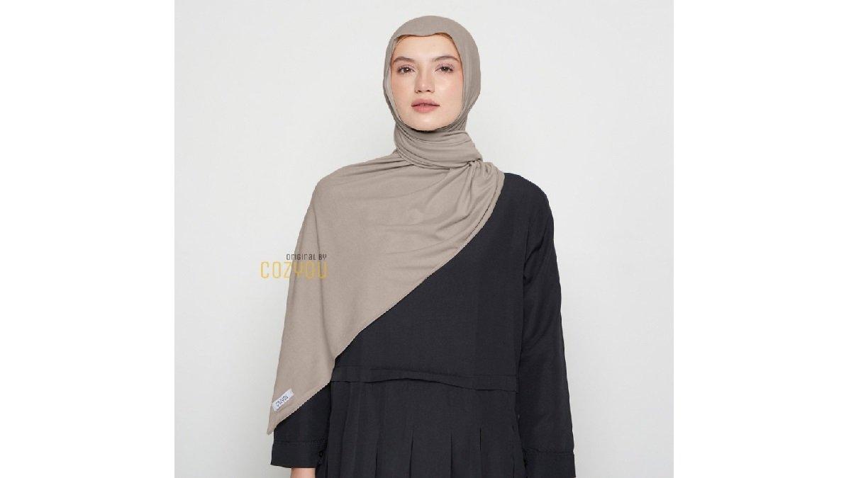 COZYOU Natalia Pashmina Kaos Rayon Flowy Stretch Premium