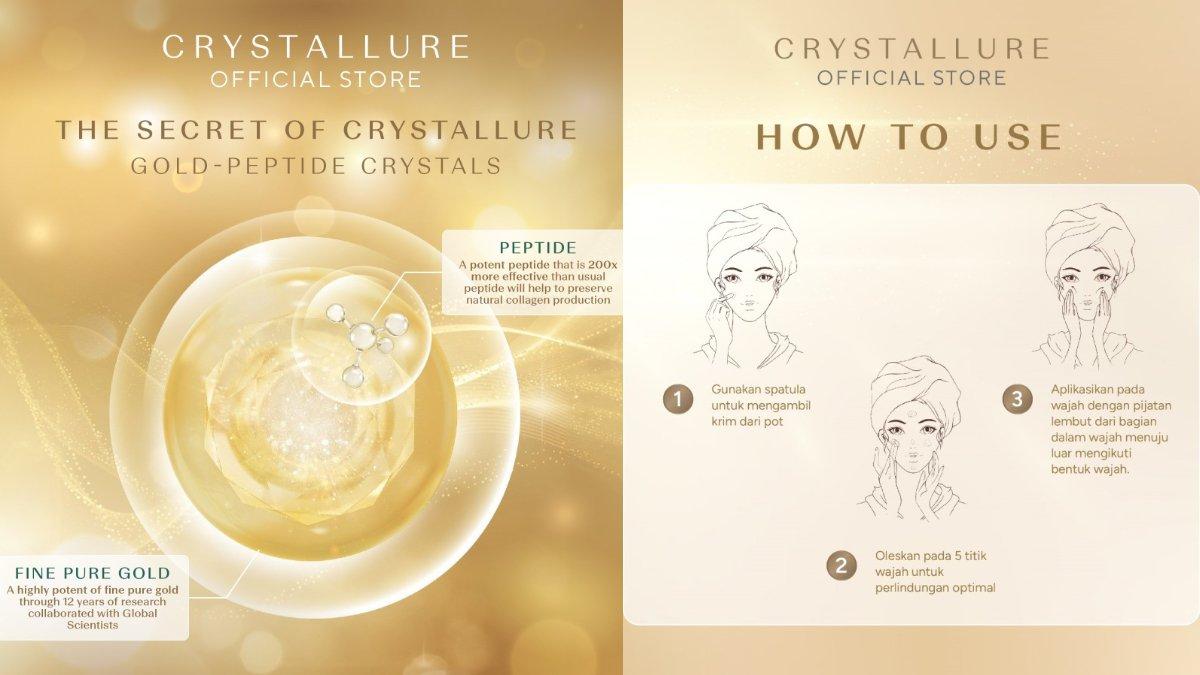 CRYSTALLURE Supreme Revitalizing Rich Cream, Pelembap Anti Aging SPF 35 PA+++