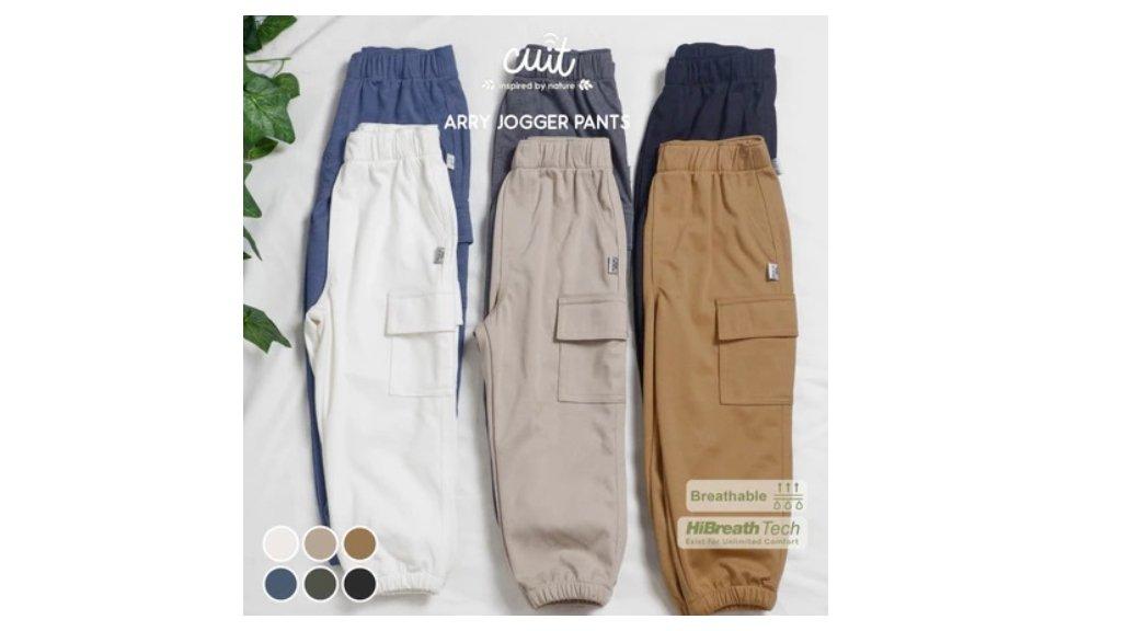 CUIT Arry Celana Panjang Jogger Pants Cotton Spandex 6 Bulan - 6 Tahun