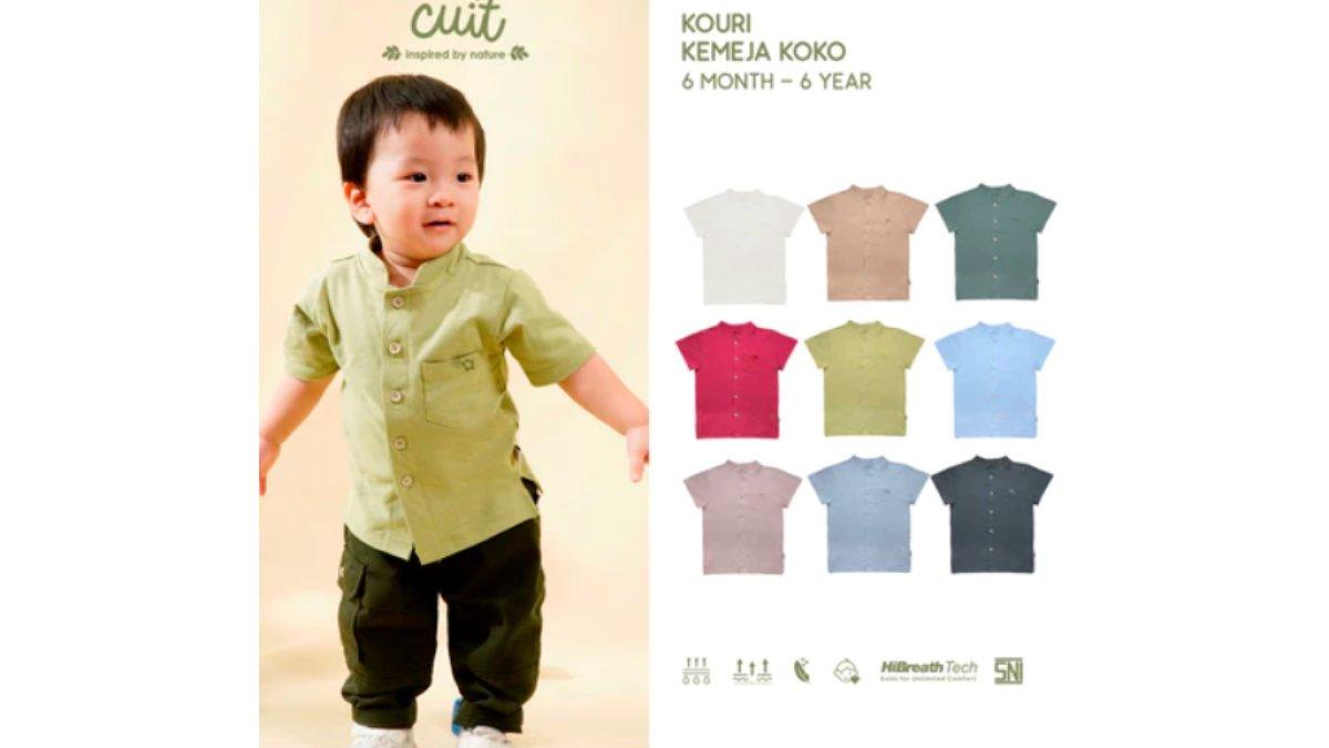 CUIT Baby 6 Bulan - 6 Tahun Kouri Kemeja Anak Laki-Laki