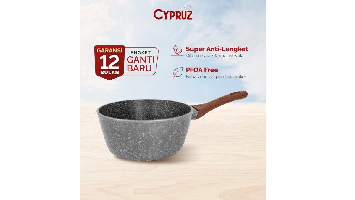 CYPRUZ Panci Susu Anti Lengket