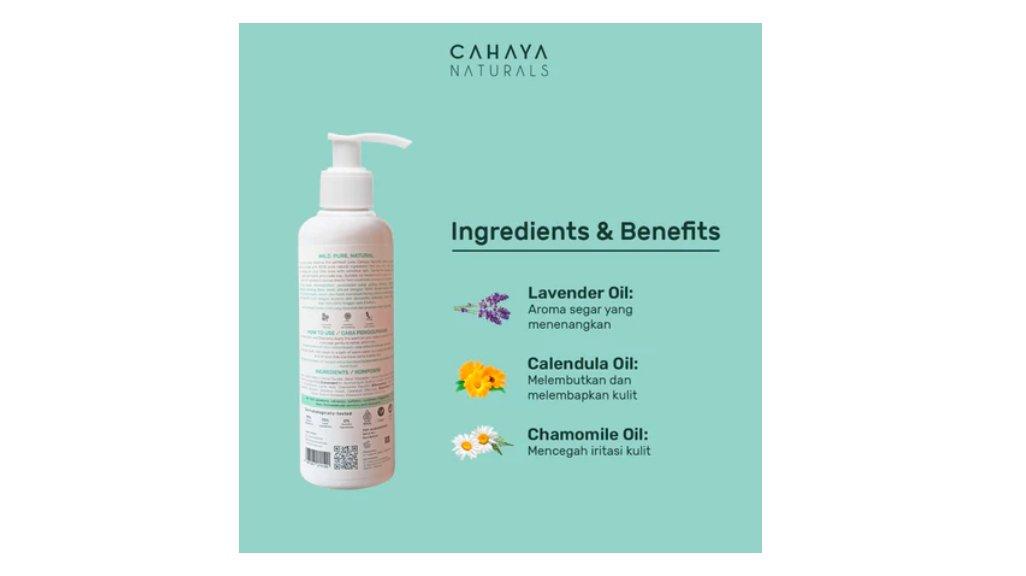 Cahaya Naturals Calming Baby Wash & Shampoo