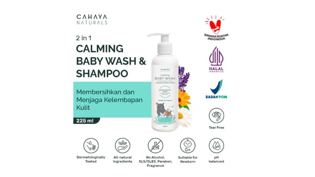 Cahaya Naturals Calming Baby Wash & Shampoo