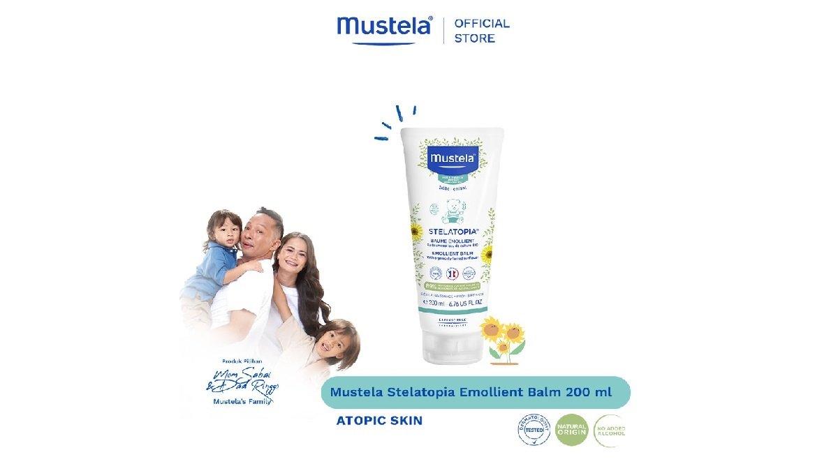 Mustela Stelatopia Emollient Balm 200 ml - Lotion Bayi Atopik