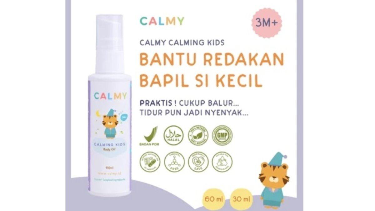 Calmy Calming - Membantu Meredakan Demam, Pilek Dan Gejala Flu Anak Tanpa Obat - Minyak Balur Premium