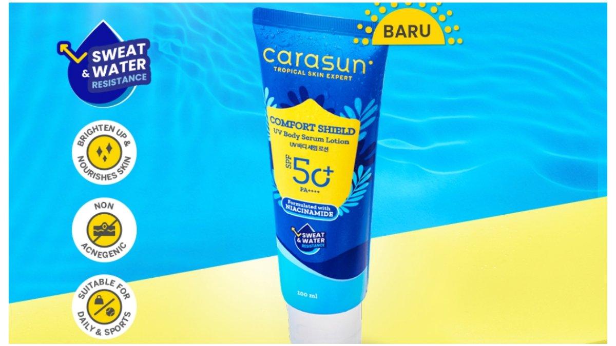 Carasun Comfort Shield UV Body Serum Lotion 