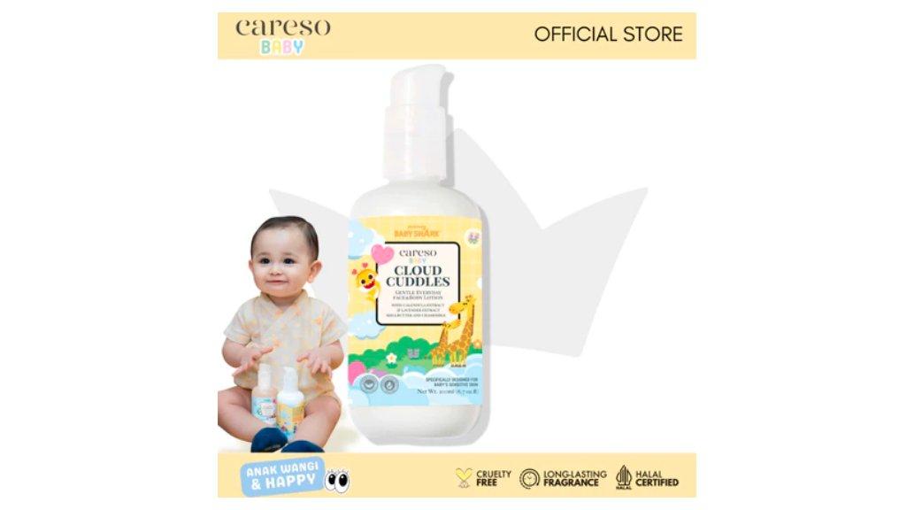 Careso Baby x BabyShark Face & Body Lotion - Cloud Cuddles 200ML