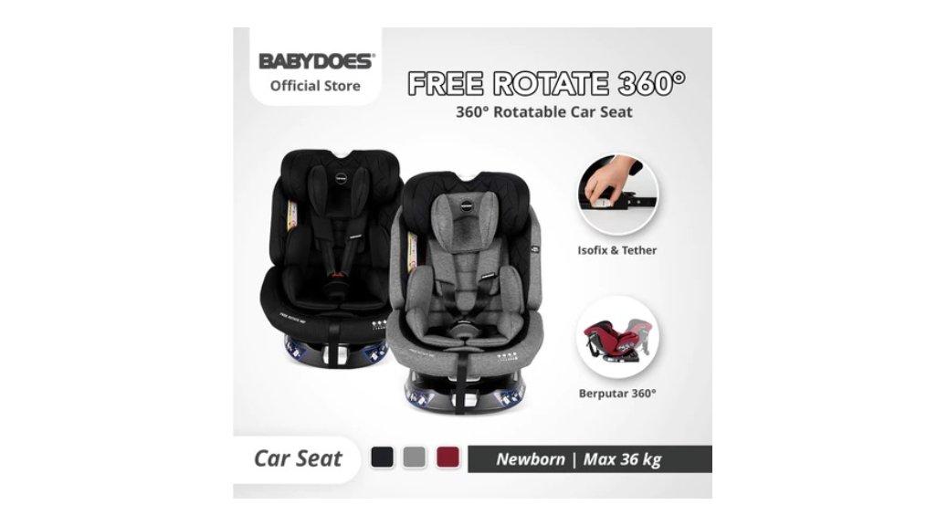 Carseat Babydoes CH 8749 / 8089 Free Rotate 360°