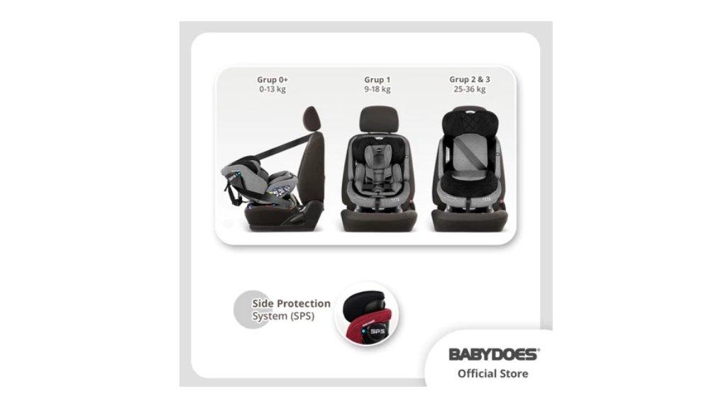 Carseat Babydoes CH 8749 / 8089 Free Rotate 360°